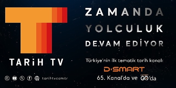 Zamanda yolculuk D-Smart ve D-Smart GO'da Tarih TV'de