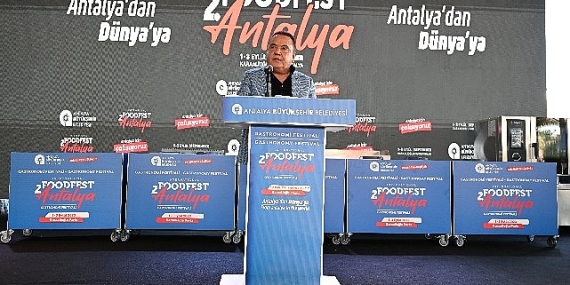 2'nci Uluslararası Food Fest Antalya Gastronomi Festivali kapılarını açtı