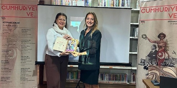 Burcu Bahar “Atatürk ve Sihirli Gözlük" kitabını anlattı