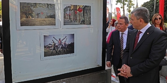 'Cumhuriyet'in 100.Yılı' konulu ulusal fotoğraf sergisi açıldı