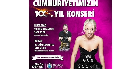 Cumhuriyet'in 100. Yılı Menderes'te Coşkuyla Kutlanacak