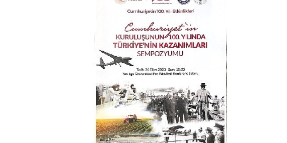 Ege Üniversitesinde (EÜ) “Cumhuriyetin 100. Yıl Etkinlikleri" devam ediyor