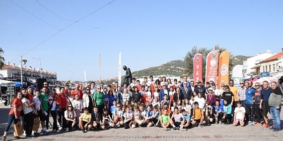 Foça'da Cumhuriyet'in 100. Yılı Oryantiring Etkinliği