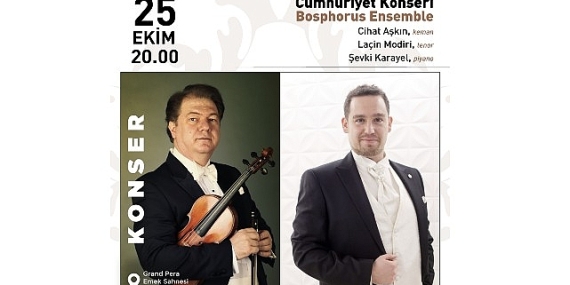 Grand Pera Emek Sahnesinde 100. Yıl Cumhuriyet Konseri