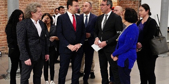 İmamoğlu: Acıların son bulmasında sanat ve sanatçılar önemli rol oynayacak
