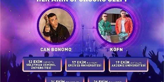 Kampüslerde festival heyecanı: Selfy Fest'e geri sayım başladı