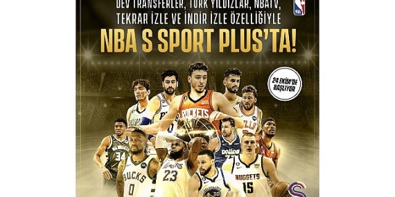 NBA'de Yeni Sezon Basketbolun Tek Adresi  S Sport Plus'ta