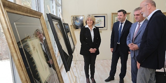 Teznip Sanatının En Güzel Eserleri Değirmendere Sanat Evinde