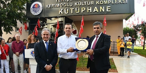 Yenişehir Belediyesi Nuri Ulusu Kütüphanesi hizmete açıldı