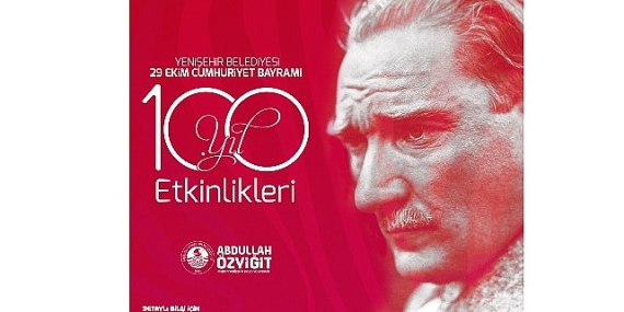 Yenişehir Belediyesinin 29 Ekim Cumhuriyet Bayramı kutlamaları başladı