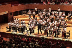 Çocuklar, gençler ve kadınlardan Cumhuriyet aşkına Ahmet Adnan Saygun'da muhteşem 100 Yıl konseri