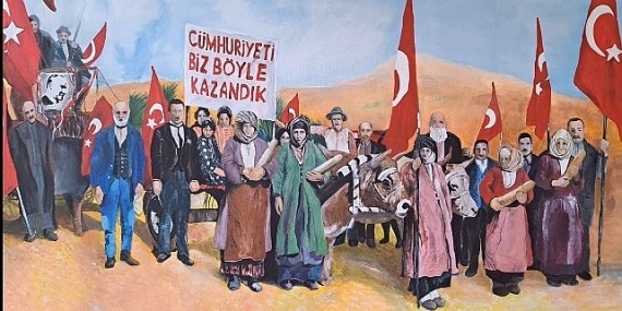 EÜ İletişim Fakültesinden “Cumhuriyet Sergisi"