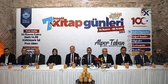 İnegöl Belediyesi: 7. Kitap Günleri İçin Geri Sayım Başladı