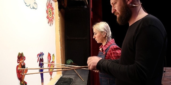 Şehir Tiyatroları Karagöz Çiftlik Bekçisi oyunuyla Tarsus'ta