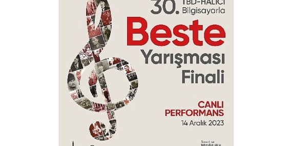30. TBD-HALICI Bilgisayarla Beste Yarışması'nda kazananlar ödül töreninde belli olacak