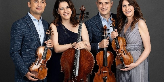 Borusan quartet 2023 yılını pıazzolla akşamı ile uğurluyor