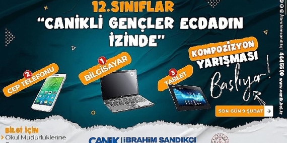 Canik'ten Cumhuriyetin 100 Yılına Özel Yarışma