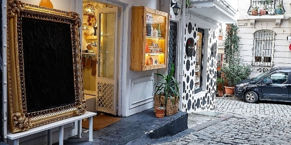 Dükkânda Sanat Var! Şehrin bohem-şık noktası Tophane'de, sokak sanat ile buluştu…