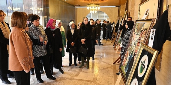 “Keçenin Vuslata Yolculuğu" Sergisi Konya Büyükşehir'in Ev Sahipliğinde Açıldı