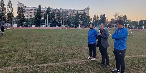 Kemer Belediyesi Futbol Okulu açıldı