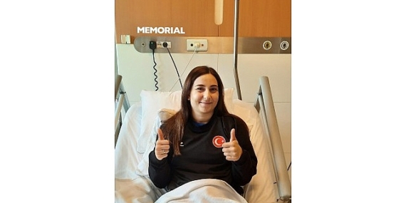 Milli Hentbolcu Beyza Karaçam, Ön Çapraz Bağ Ameliyatı Oldu
