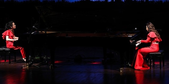 'Piyanonun kraliçeleri'   Antalya'da sahne aldı