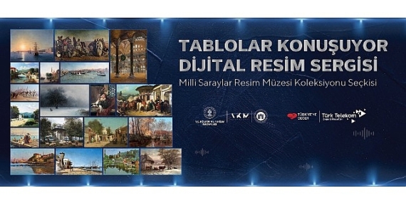 Türk Telekom'un “Tablolar Konuşuyor Dijital Resim Sergisi" sanatın kalbi AKM'de