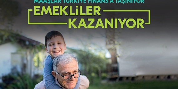 Türkiye Finans'tan Emeklilere 15 Bin TL'ye Varan Nakit Promosyon ve Ödül Fırsatı!
