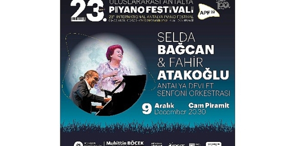Uluslararası Antalya Piyano Festivali Muhteşem Bir Konserle Başlıyor