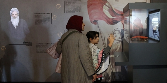 Abidinpaşa Köşkü Milli Mücadele Müzesi'nde ziyaretçi akını