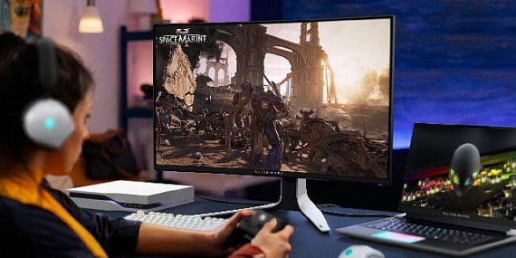 Alienware, CES 2024'te tanıtılan ve dünyada bir ilk olan iki ürünle QD-OLED ailesini genişletiyor