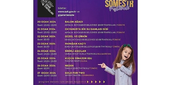 AŞT'den 1. Uluslararası Sömestir Festivali