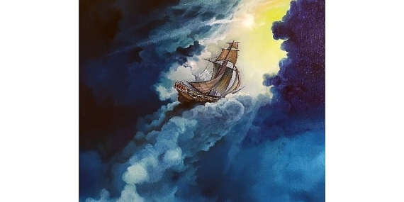 Çocuklar için sömestrde 'Gökyüzündeki Gemiler Resim Atölyesi' Trump Art Gallery'de