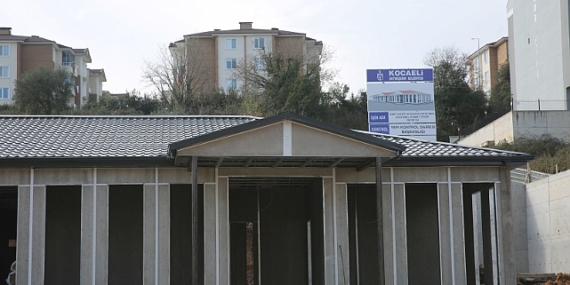 Fatih Mahallesi kültür tesisinde çalışmalar sürüyor