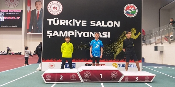 Gemlik atletizmde başarıya koşuyor