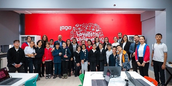 Logo Yazılım “Hayallerini Kodlayanlar" projesi kapsamında yeni Robotik Kodlama Atölyesini Ankara'da açtı