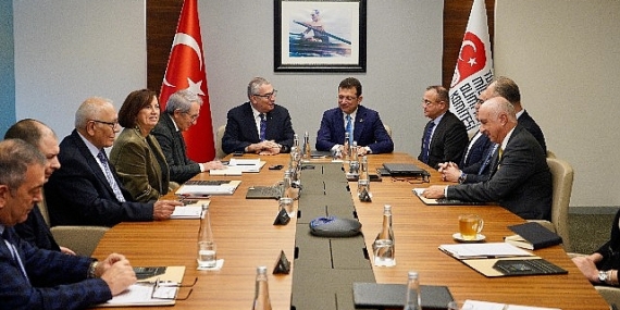 Milli Olimpiyat Komitesi toplantısına misafir oldu