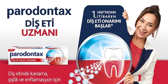 Parodontax'ın yeni reklam kampanyasının yüzü Demet Akbağ oldu.