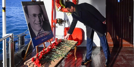 Tarihi Bergama Vapuru'nda “Atatürk ve Cumhuriyet Gemileri Sergisi" açıldı