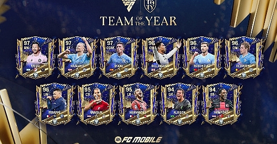 Yılın Takımı EA SPORTS FC Mobile İçin Yayınlandı!