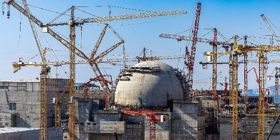 Akkuyu NGS'nin 1'inci Ünitesi'nde montaj çalışmaları için özel alan oluşturuldu