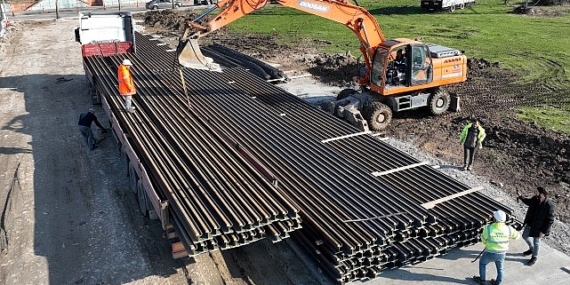 Alikahya Stadyum Tramvayında çalışma başladı