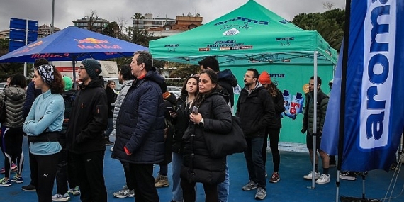 Aroma, Winter Run İstanbul'un su sponsoru oldu