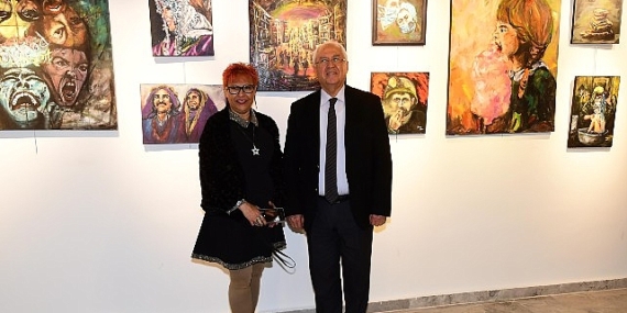 Baksen Çeliker Resim Sergisi Karabağlar'da