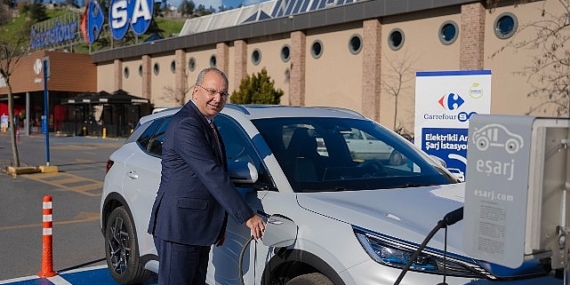 CarrefourSA Eşarj Yatırımlarına Devam Ediyor