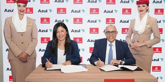Emirates Brezilya ve Arjantin Seferlerini Artırırken Azul Havayolları ile Sadakat Programı Ortaklık Anlaşması İmzaladı