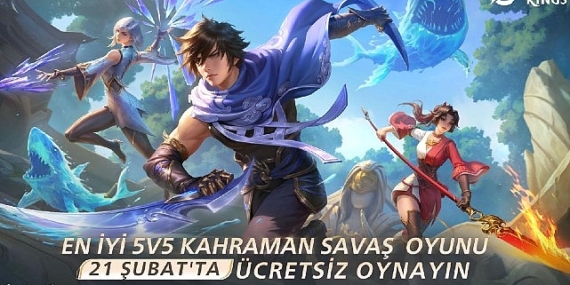 Honor of Kings'in efsanevi savaşları 21 Şubat'ta Türkiye'de başlıyor