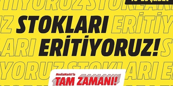 MediaMarkt'ın Stokları Eritiyoruz Kampanyası Devam Ediyor!