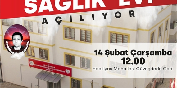 Milas Belediyesi Sağlık Evi 14 Şubat'ta açılıyor