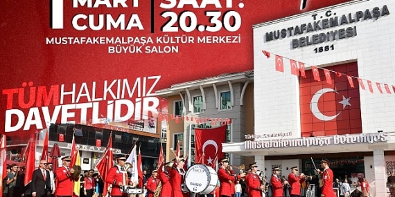 Mustafakemalpaşa Belediyesi, sanat ve müziğin büyüleyici dünyasını Mustafakemalpaşa Belediyesi Bando ve Kent Orkestrası'ndan muhteşem konser ile vatandaşlarıyla buluşturuyo